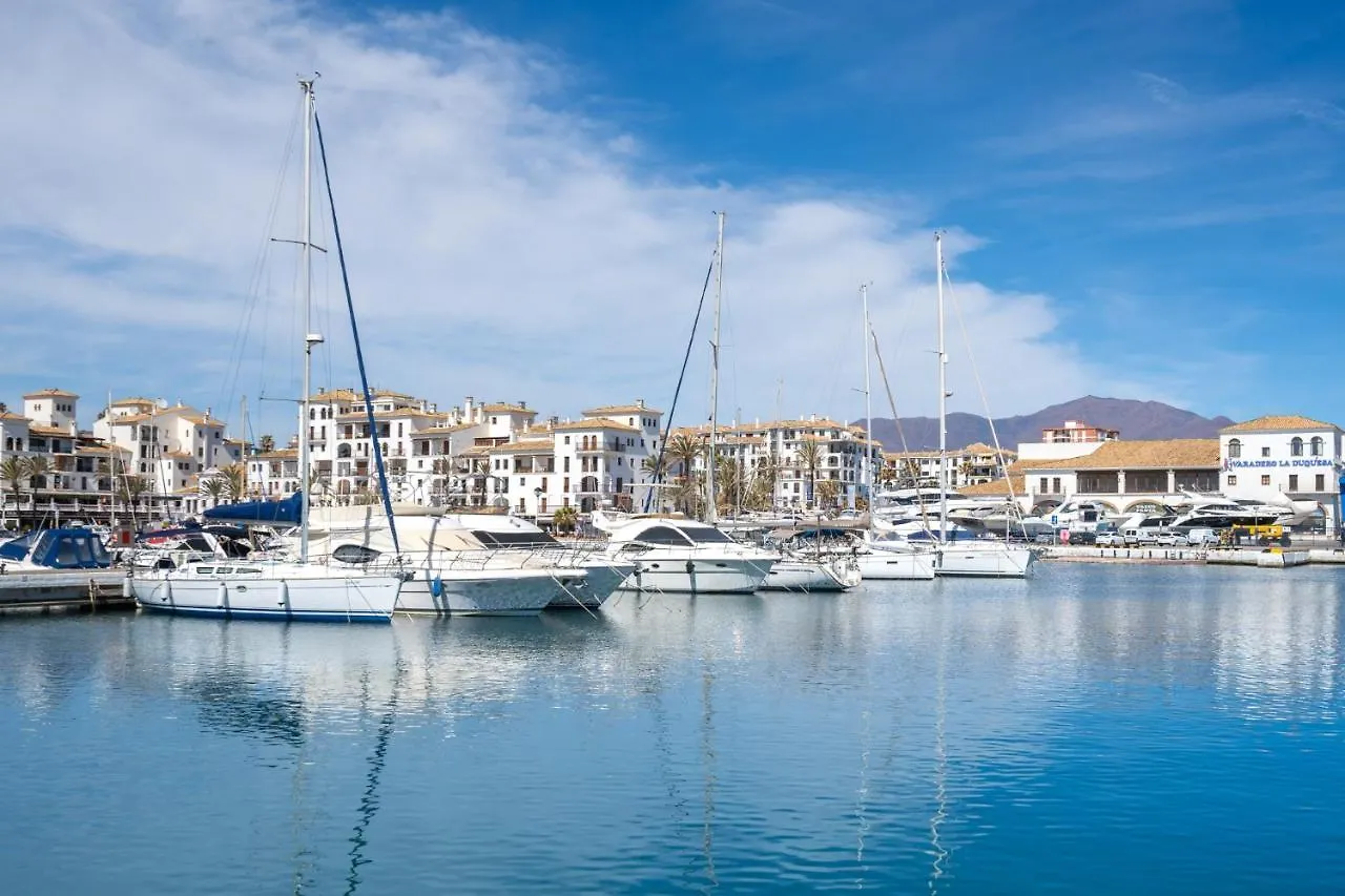 Ferienwohnung 15 First Line Penthouse With Wonderful Seaview Near Duquesa Golf Manilva Andalucia Apartment
