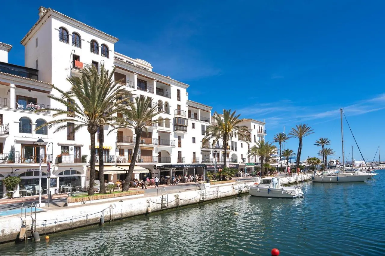 Ferienwohnung 15 First Line Penthouse With Wonderful Seaview Near Duquesa Golf Manilva Andalucia 0*,